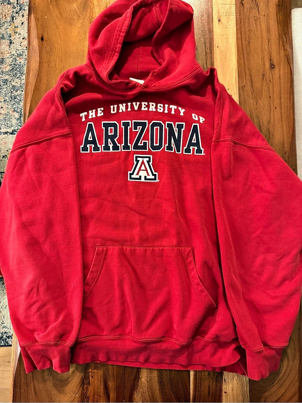 TLA Apparel University of Arizona Graphic Hoodie Red 2XL